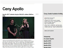 Tablet Screenshot of cenyapollo.cz